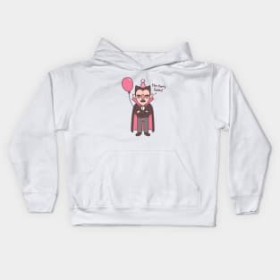 Funny Grumpy Vampire Complaining This Party Sucks Kids Hoodie